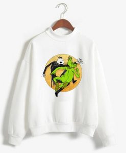 Jack VS Grinch The Nightmare Before Christmas Unisex Sweatshirts DN