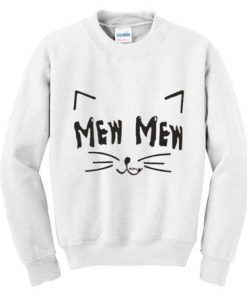 Mew Mew Cat Sweatshirt DN