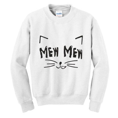 Mew Mew Cat Sweatshirt DN