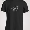 Paper Plane Hooded T-Shirt