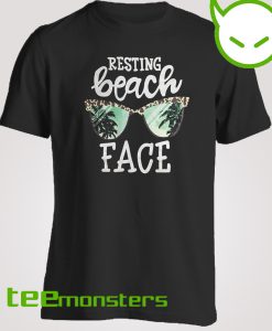 Resting Beach Face T-shirt