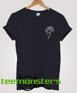 Roses pocket T-shirt