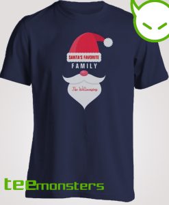 Santa Favorite Family T-shirt'