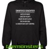 Smartass Daughter Hoodie