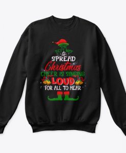 Spread Christmas Sweatshirt TM