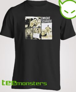 The Office Dwight Sepia Photos T-Shirt