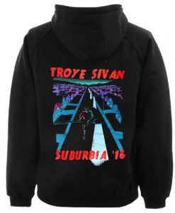 Troye Sivan Suburbia '16 Hoodie Back DN