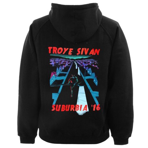 Troye Sivan Suburbia '16 Hoodie Back DN