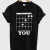 you guitar t-shirt AD