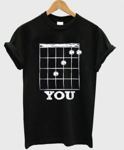 you guitar t-shirt AD