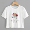 Casual Figure Girl T-Shirt RE23