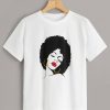 Figure Print Tee T Shirt RE23