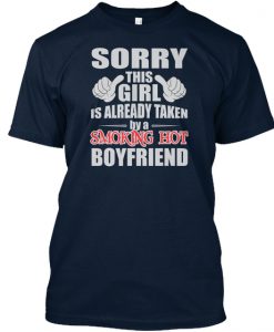 GIRL WITH SMOKING HOT BOYFRIEND VALENTINE T-SHIRT IGS