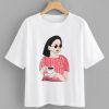 Girl Coffee T-Shirt RE23