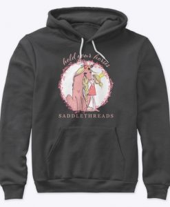 Hold Your Horses Valentines Hoodie IGS