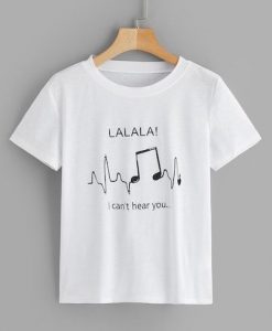 I Cant Hear You T-Shirt RE23