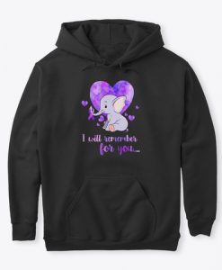 I Remember For You Alzheimer Valentines Hoodie IGS