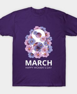 International Women's Day March 8 T-shirt RE23