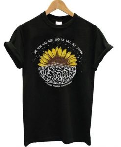 Mental Health Awareness Sunflower T Shirt RE23