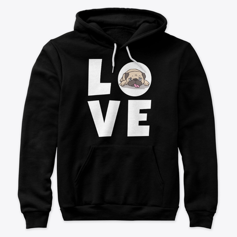 My Pug Is My Valentine Gift Hoodie IGS