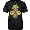 Pineapple Sunglasses Gold T-Shirt RE23