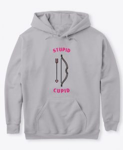 Stupid Cupid Valentine Funny Hoodie IGS