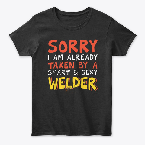 Valentine's Day Welder's Wife Gift Women's T-Shirt IGS