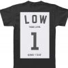 1 low studio concrete 'series 1 to 10'  t-shirt