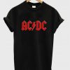 AC DC Basic Logo T-shirt