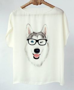 Animal Dog Print T-shirt RE23