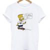 At least i'm enjoying the ride bart simpson t shirt RE23