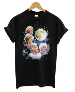 Bioworld The Golden Girls Women's Four Golden Girls Moon T shirt RE23