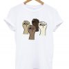 Black lives hand T-shirt