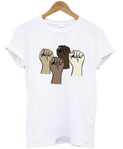 Black lives hand T-shirt