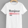 Bonjour 1995 T-shirt RE23