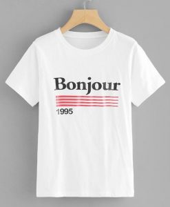 Bonjour 1995 T-shirt RE23