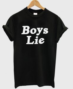 Boys Lie black T-shirt