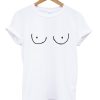 Cartoon Drawn Boobs T-shirt