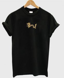 Chinese Dragon Gold T-Shirt