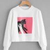 Figure Cat Sweatshirt RE23