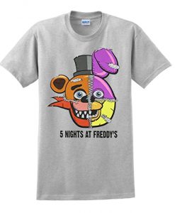 Five Nights At Freddy's Split Face T-shirt