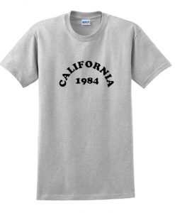 Grey California 1984 T-Shirt