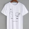 Hand Gesture Print T-shirt RE23