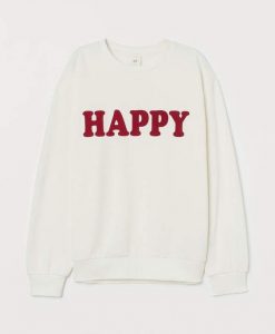 Happy Sweatshirt RE23