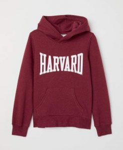 Harvard Printed Hoodie RE23