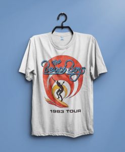 New The Beach Boys Tour 1983 T-shirt RE23