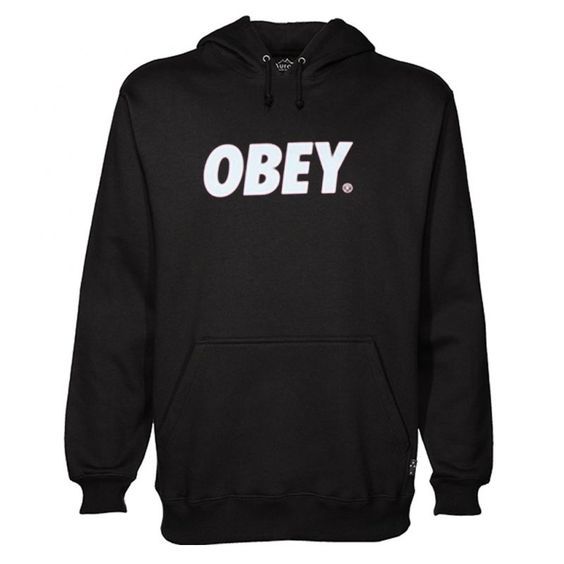 Obey Font Crewneck Hoodie RE23