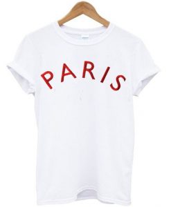 Paris font t-shirt RE23