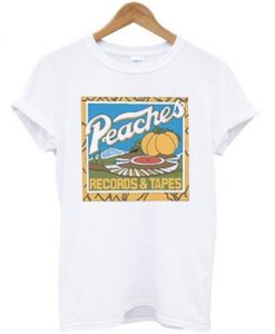 Peaches Records & Tapes T-shirt RE23