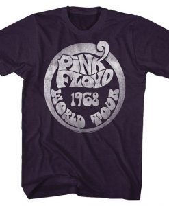 Pink Floyd 1968 World Tour T-Shirt RE23